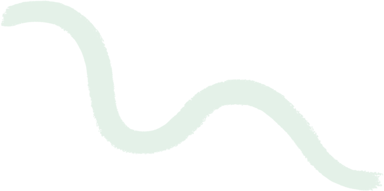 Decorative mint wave